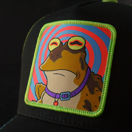 OVERLORD X Futurama: Hypnotoad Trucker Cap