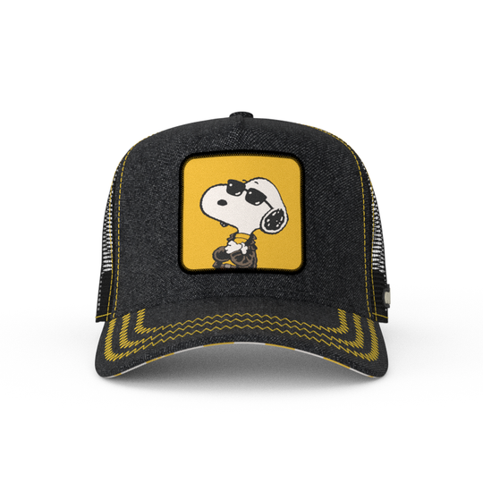 OVERLORD X Peanuts: Biker Snoopy Trucker Cap