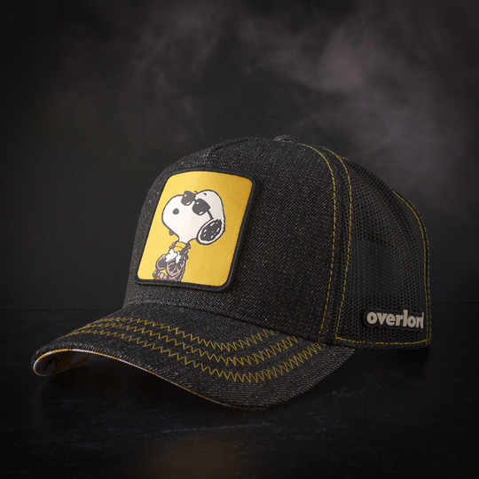 OVERLORD X Peanuts: Biker Snoopy Trucker Cap