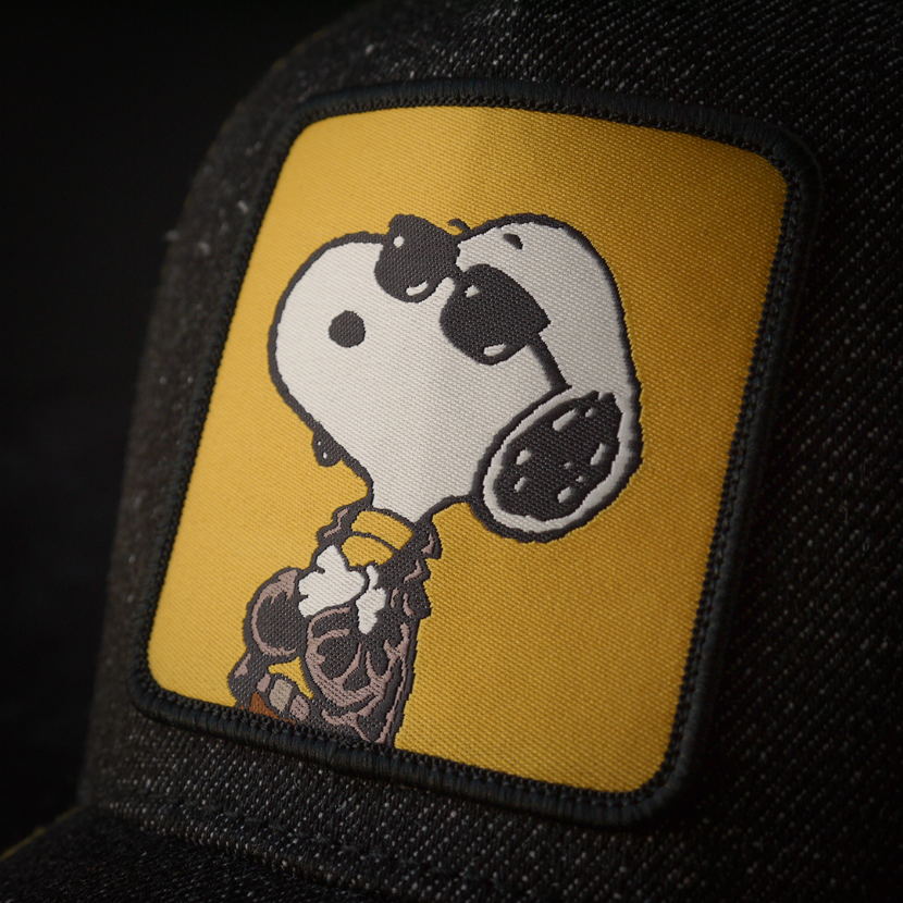 OVERLORD X Peanuts: Biker Snoopy Trucker Cap