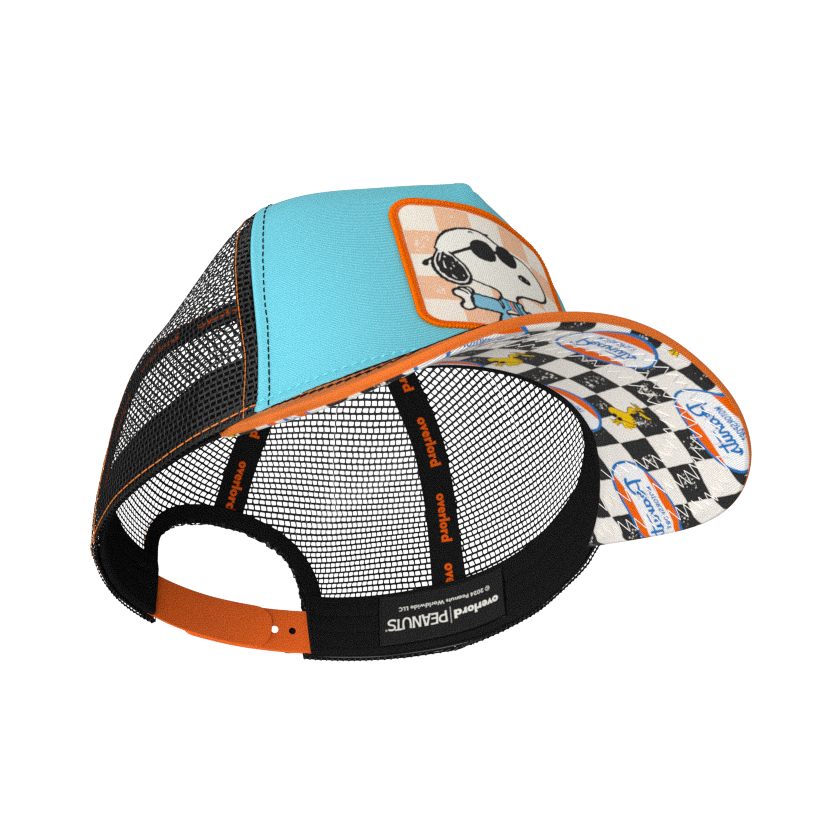 OVERLORD X Peanuts: Racing Snoopy Trucker Cap