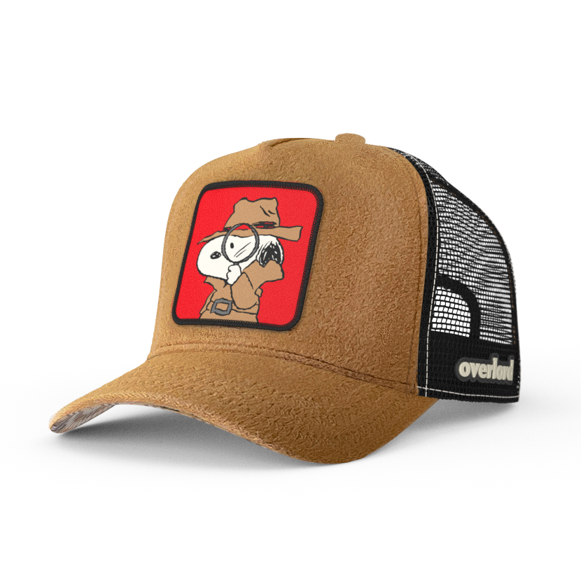 OVERLORD X Peanuts: Secret Agent Snoopy Trucker Cap – Overlord Caps