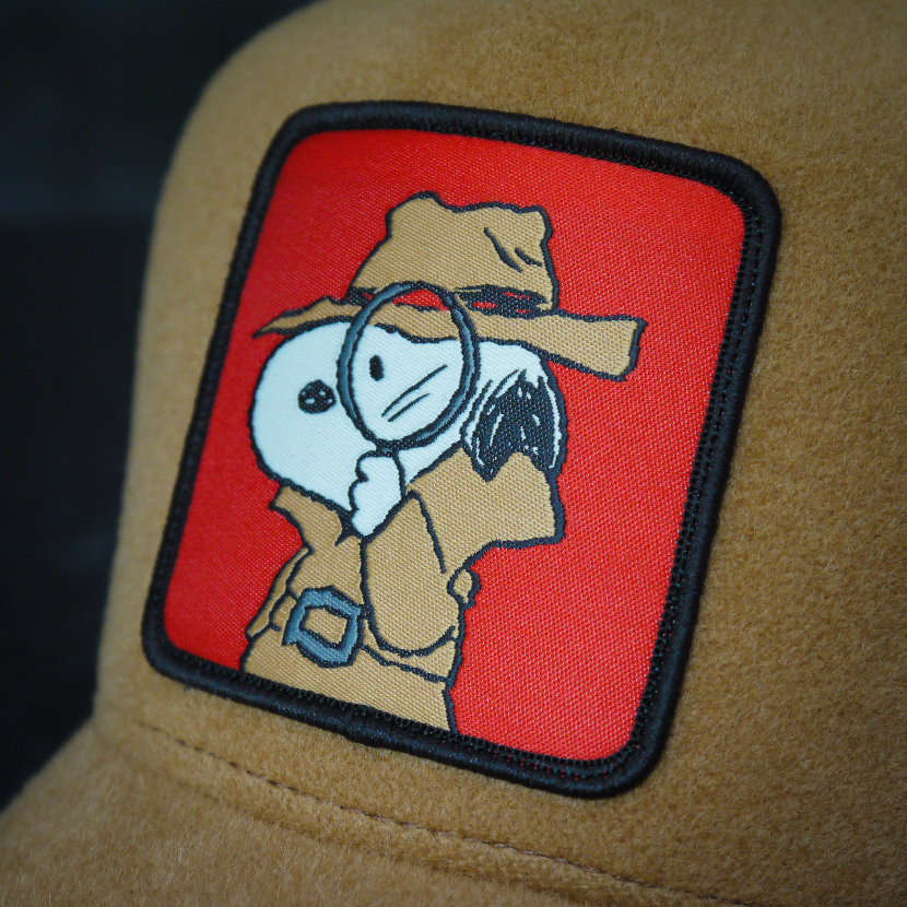 OVERLORD X Peanuts: Secret Agent Snoopy Trucker Cap