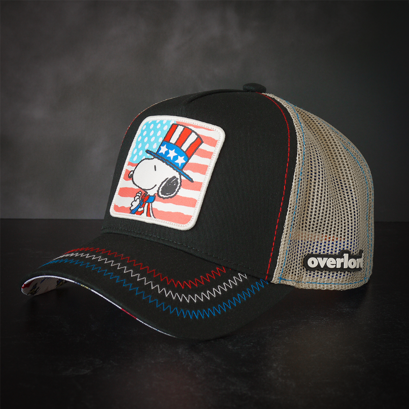 OVERLORD X Peanuts: Patriot Snoopy Trucker Cap