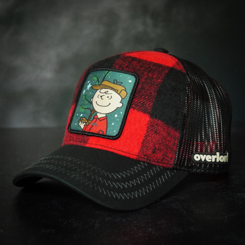 OVERLORD X Peanuts: Charlie Christmas Trucker Cap