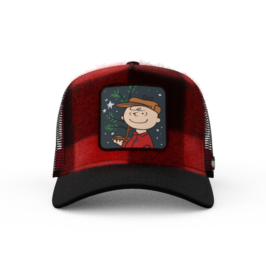 OVERLORD X Peanuts: Charlie Christmas Trucker Cap