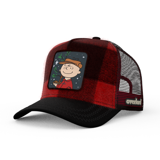 OVERLORD X Peanuts: Charlie Christmas Trucker Cap