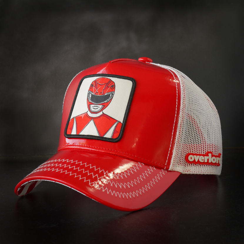 OVERLORD X Power Rangers: Red Ranger Trucker Cap