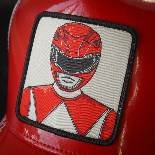 OVERLORD X Power Rangers: Red Ranger Trucker Cap