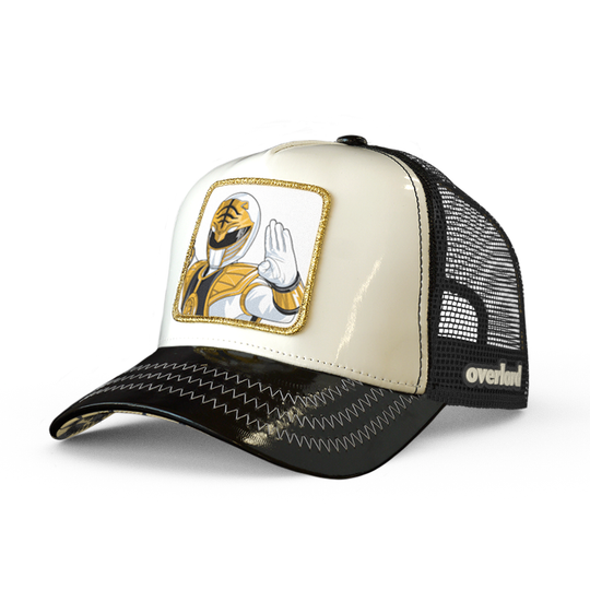 OVERLORD X Power Rangers: White Ranger Trucker Cap