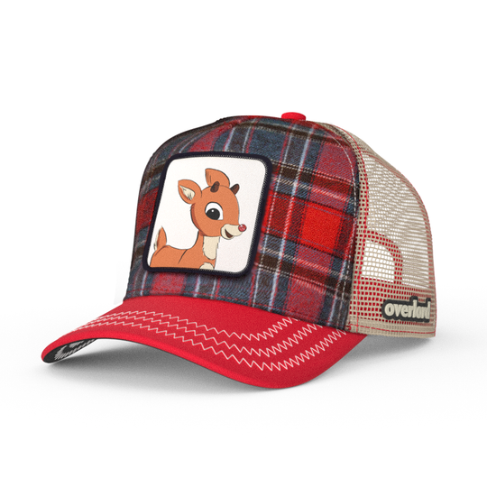 OVERLORD X Rudolph: Rudolph the Red Nose Reindeer Trucker Cap