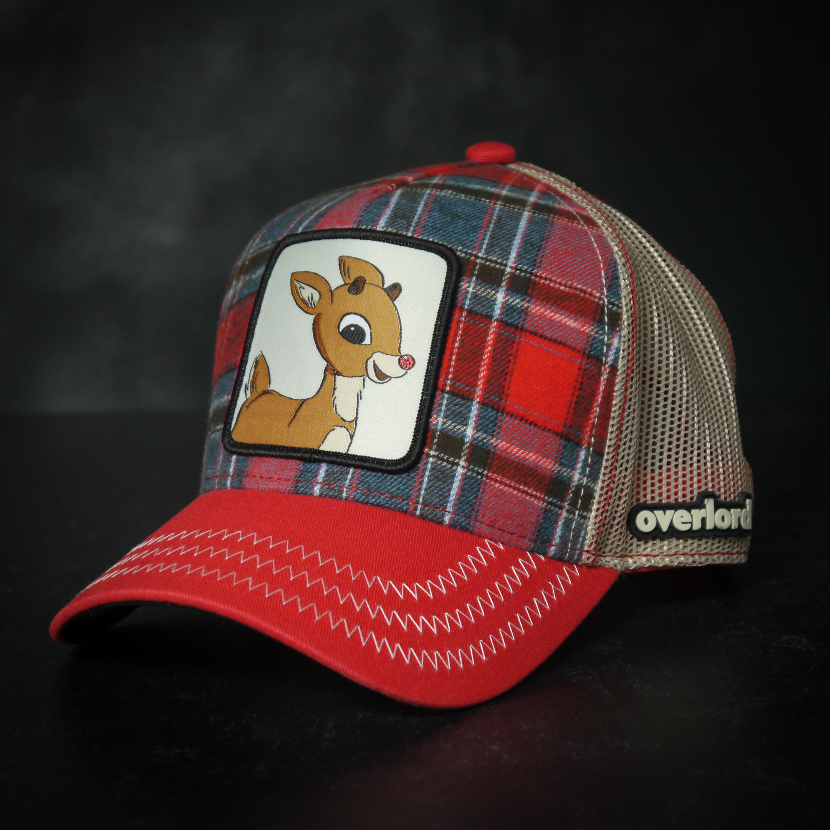 OVERLORD X Rudolph: Rudolph the Red Nose Reindeer Trucker Cap