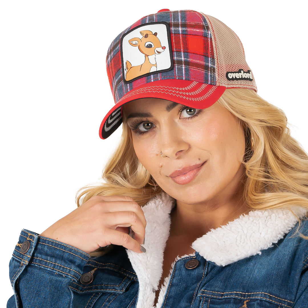 OVERLORD X Rudolph: Rudolph the Red Nose Reindeer Trucker Cap