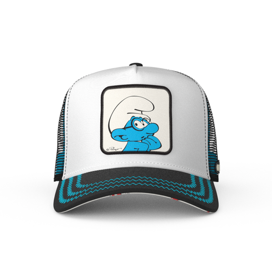 OVERLORD X Smurfs: Brainy Smurf Trucker Cap