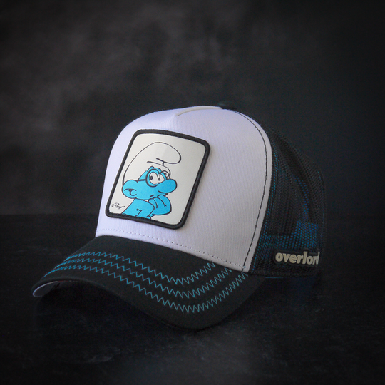 OVERLORD X Smurfs: Brainy Smurf Trucker Cap