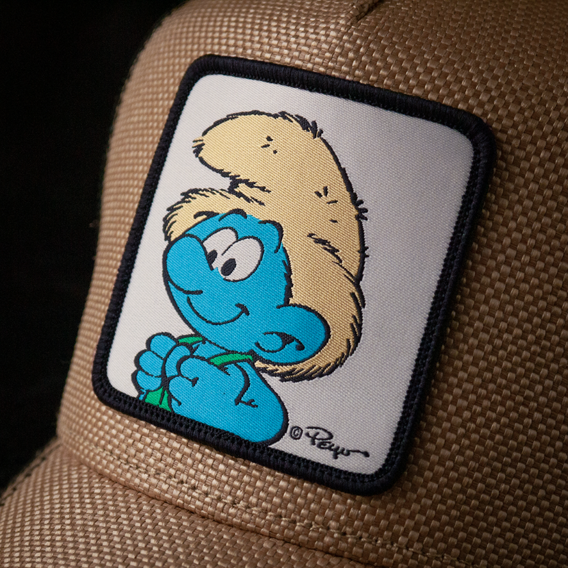 OVERLORD X Smurfs: Farmer Smurf Trucker Cap