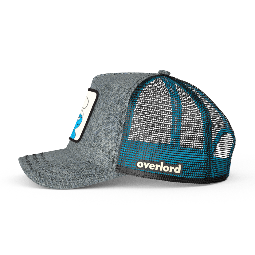 OVERLORD X Smurfs: Grouchy Smurf Trucker Cap