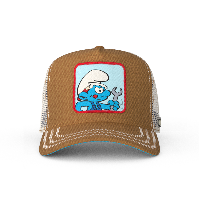 OVERLORD X Smurfs: Handy Smurf Trucker Cap