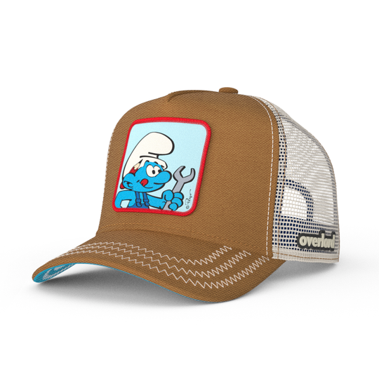 OVERLORD X Smurfs: Handy Smurf Trucker Cap