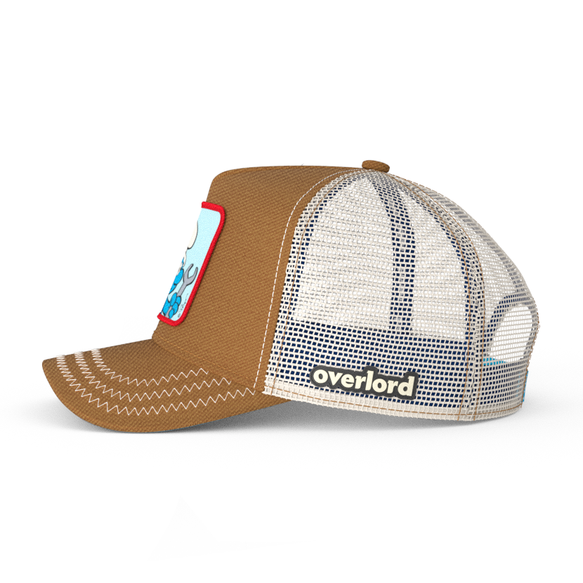 OVERLORD X Smurfs: Handy Smurf Trucker Cap