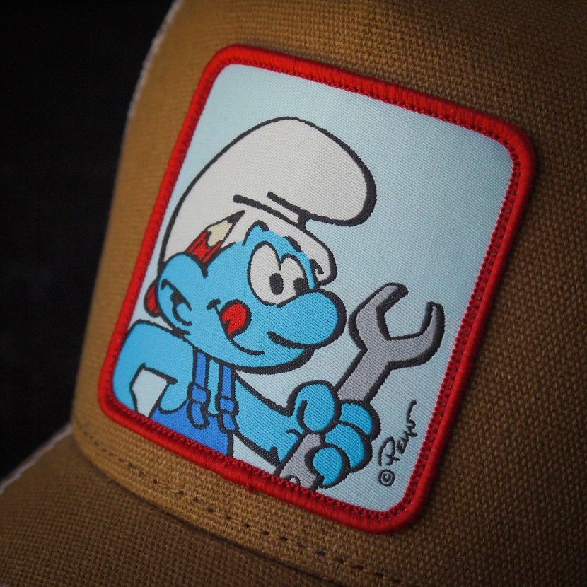 OVERLORD X Smurfs: Handy Smurf Trucker Cap