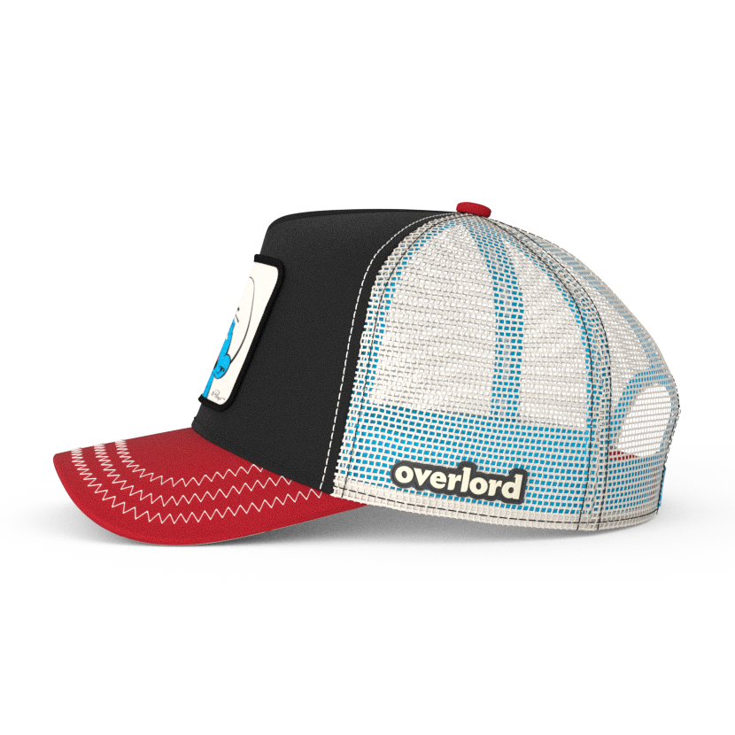 OVERLORD X Smurfs: Lazy Smurf Trucker Cap