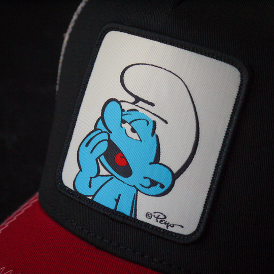 OVERLORD X Smurfs: Lazy Smurf Trucker Cap