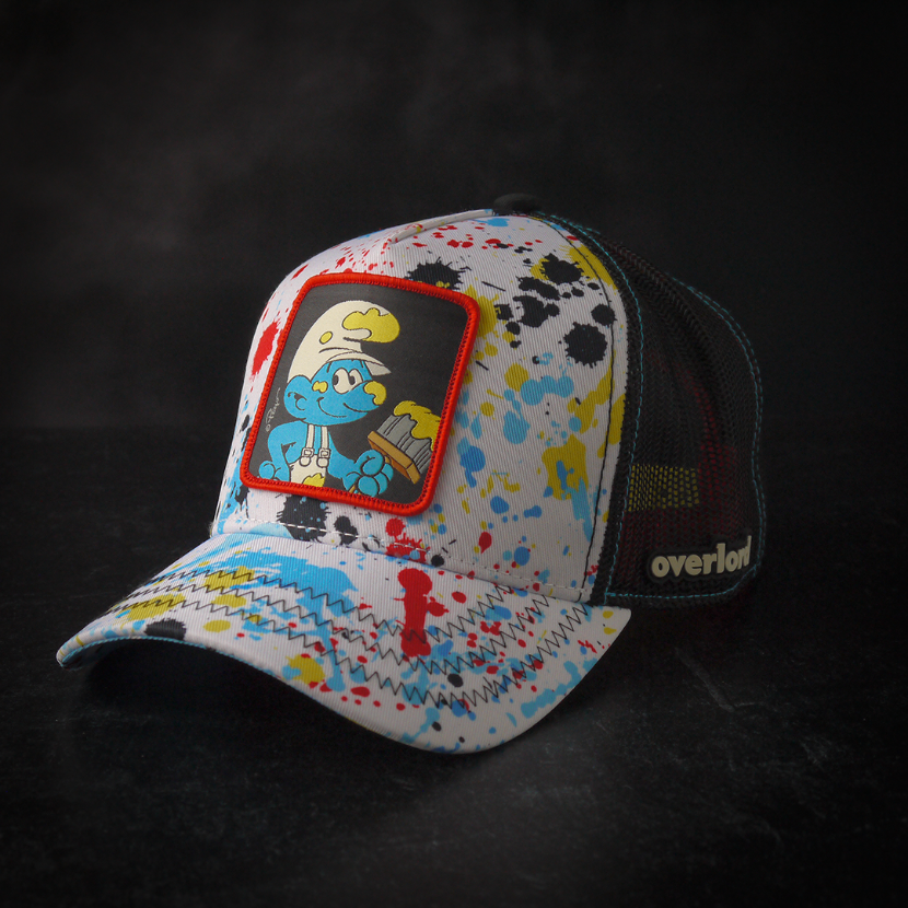 OVERLORD X Smurfs: Painter Smurf Trucker Cap