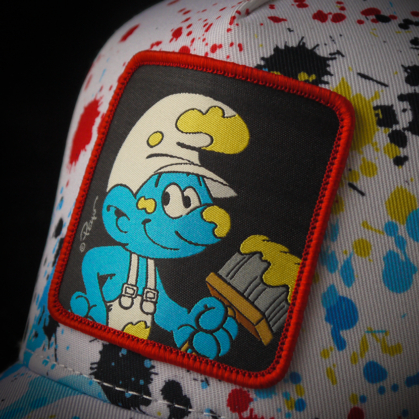 OVERLORD X Smurfs: Painter Smurf Trucker Cap