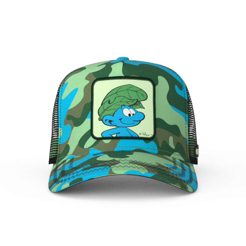 OVERLORD X Smurfs: Wild Smurf Trucker Cap