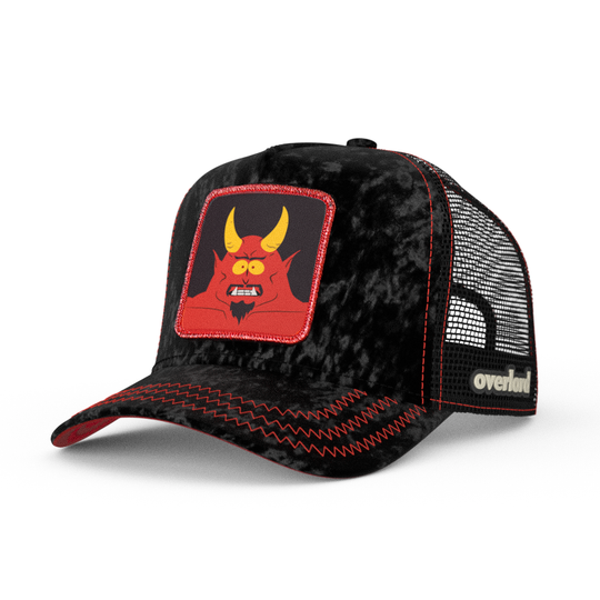 OVERLORD X South Park: Satan Velvet Trucker Cap