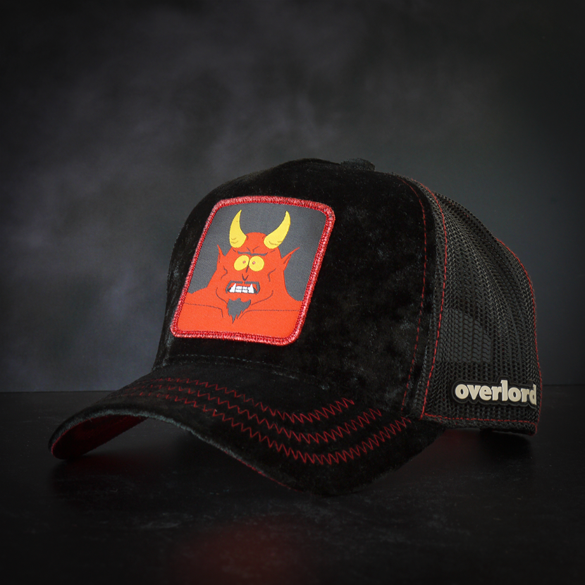 OVERLORD X South Park: Satan Velvet Trucker Cap