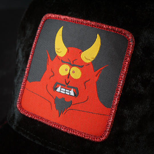 OVERLORD X South Park: Satan Velvet Trucker Cap